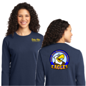 Ladies' Parent Long Sleeve Printed T-shirt